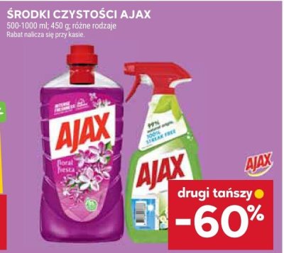 Środki czystości Ajax promocja w Stokrotka