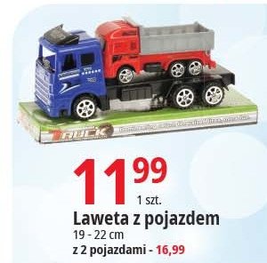 Laweta z 2 pojazdami promocja