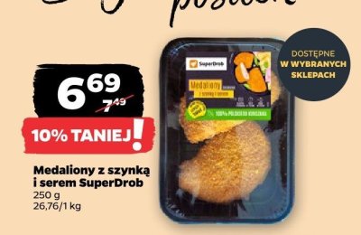 Medaliony z szynką i serem  promocja w Netto