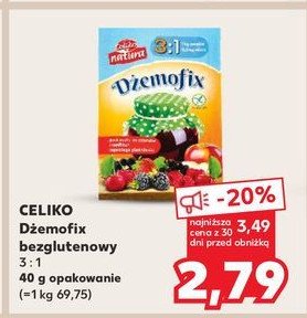 Dżemofix 3:1 Celiko promocja