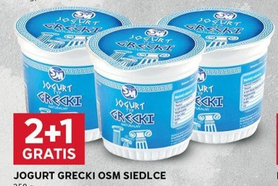 Jogurt grecki Pilos promocja w Stokrotka