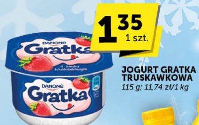 Jogurt Gratka truskawkowa promocja w ABC