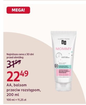 Balsam do ciała przeciw rozstępom, 200 ml promocja w Rossmann