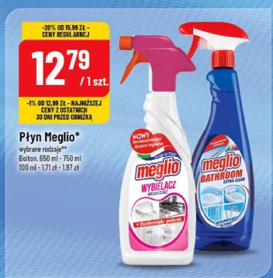 Płyn do czyszczenia Meglio promocja w POLOmarket