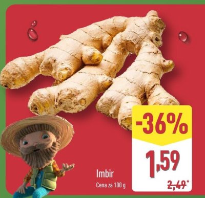 Imbir promocja w Aldi