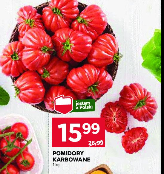 Pomidory karbowane promocja