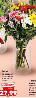 Bukiet na prezent promocja w Kaufland