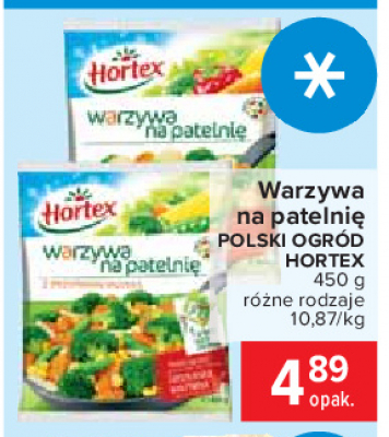 Warzywa na patelnię pod beszamelem Hortex promocja