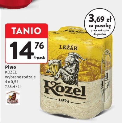 Piwo promocja w Intermarche