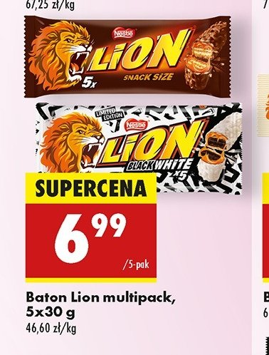 Baton Nestle lion promocja