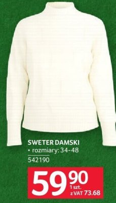 Sweter damski promocja w Selgros