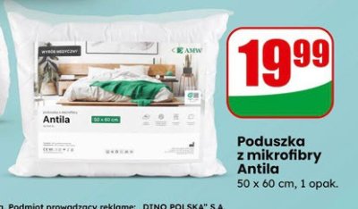 Poduszka z mikrofibry 50x60 cm Antila promocja w Dino