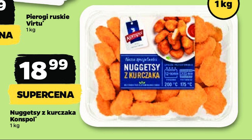 Nuggetsy z kurczaka Konspol promocja