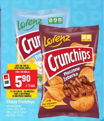 Chipsy Crunchips Lorenz promocja w POLOmarket