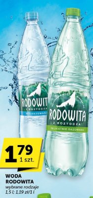 Woda Rodowita promocja w Euro Sklep