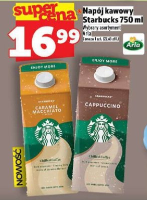 Napój kawowy Starbucks 750 ml Arlo promocja w TOPAZ