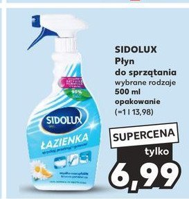 P艂yn do 艂azienki Sidolux crystal promocja
