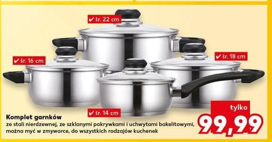 Garnki promocja w Kaufland