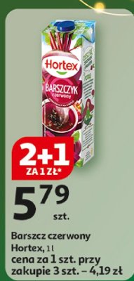 Barszcz czerwony Hortex 1l promocja w Auchan