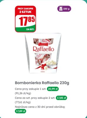 Bombonierka 230g promocja w Dino