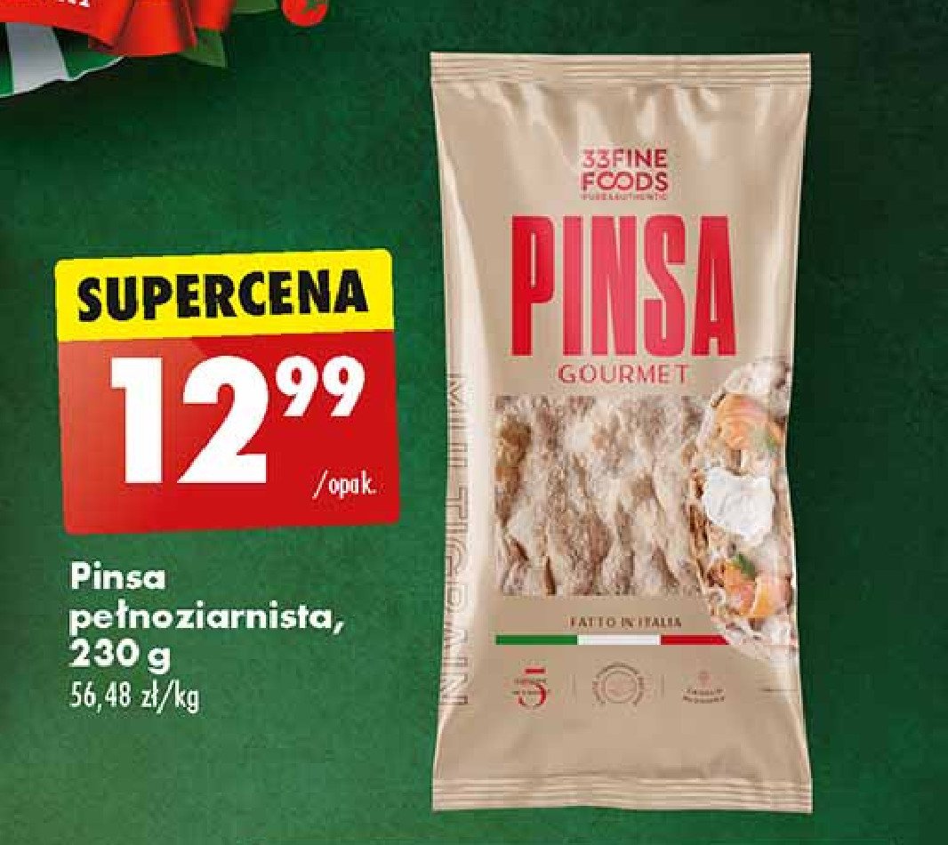 Pinsa 33 fine foods promocja