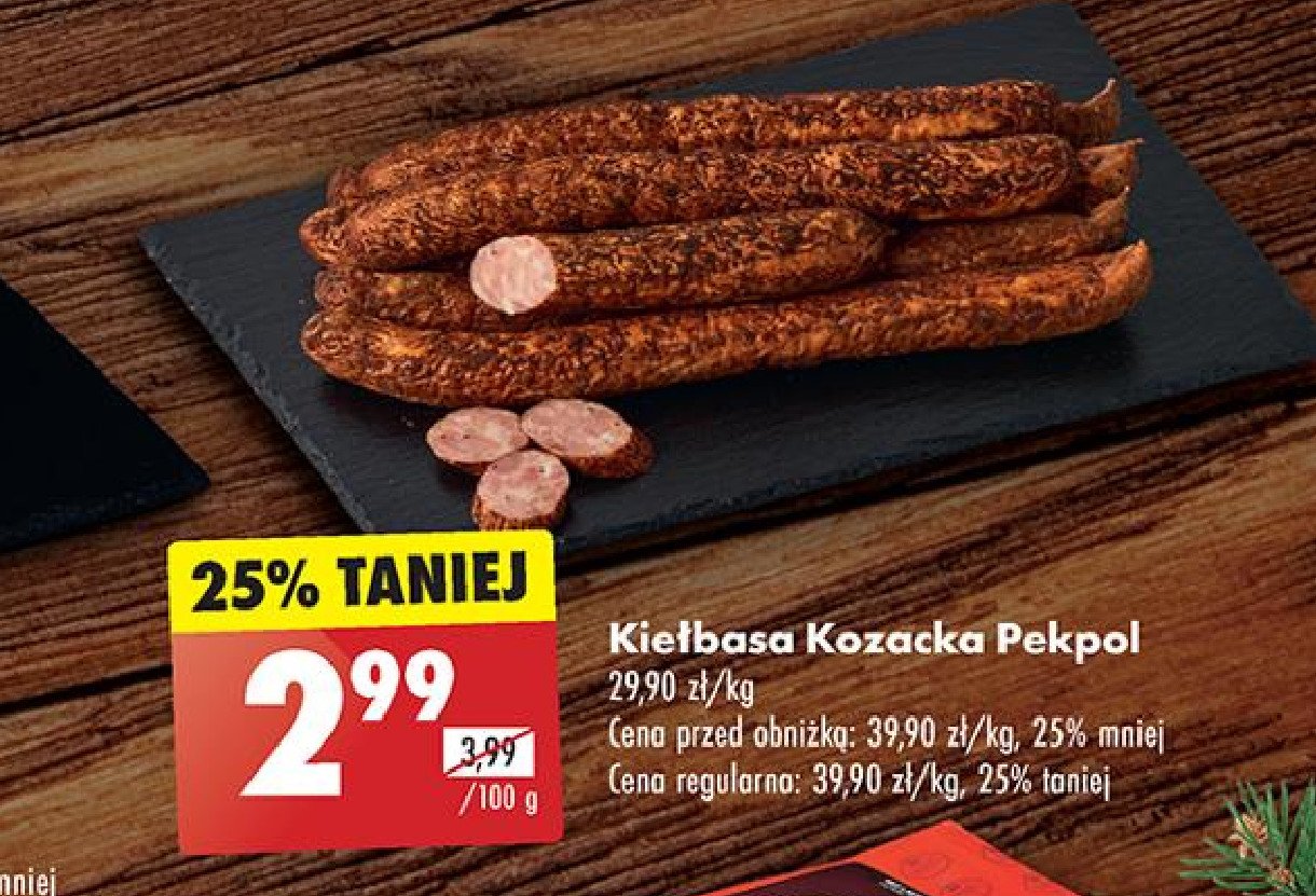 Kiełbasa kozacka Pekpol promocja