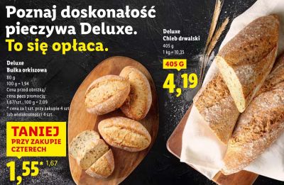 Chleb Deluxe Chleb drwalski promocja w Lidl