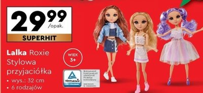 Lalka Roxie Stylowa przyjaciółka 6 rodzajów promocja w Biedronka