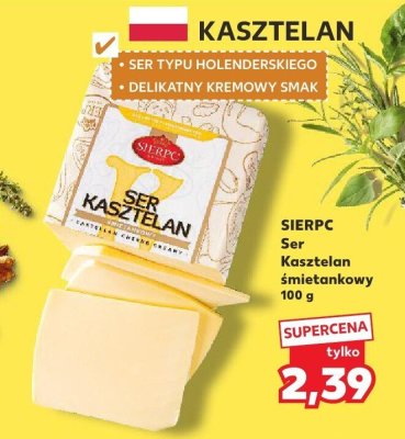 Ser Kasztelan śmietankowy promocja w Kaufland