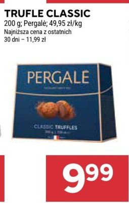 Czekoladki Trufle Classic Pergale promocja w Stokrotka
