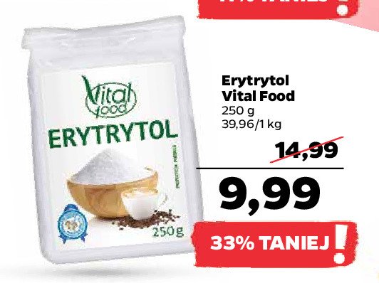 Erytrytol promocja