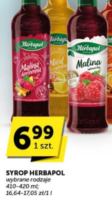 Syrop Herbapol wybrane rodzaje promocja w Euro Sklep