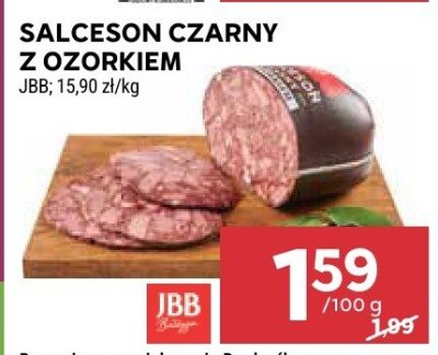 Salceson czarny z ozorkiem promocja w Stokrotka