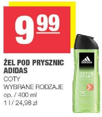 Żel pod prysznic Adidas Coty promocja w SPAR
