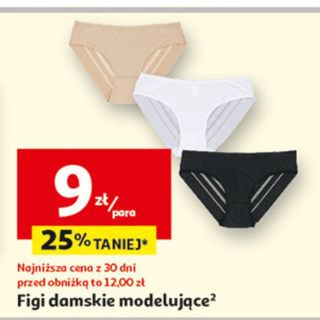 Figi damskie modelujące promocja