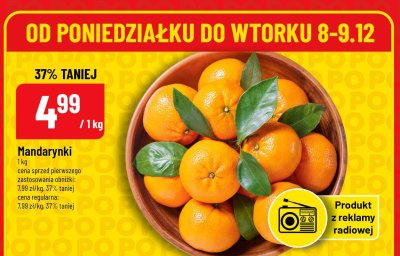 Mandarynki promocja w POLOmarket