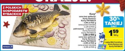 Karp promocja w Carrefour Market