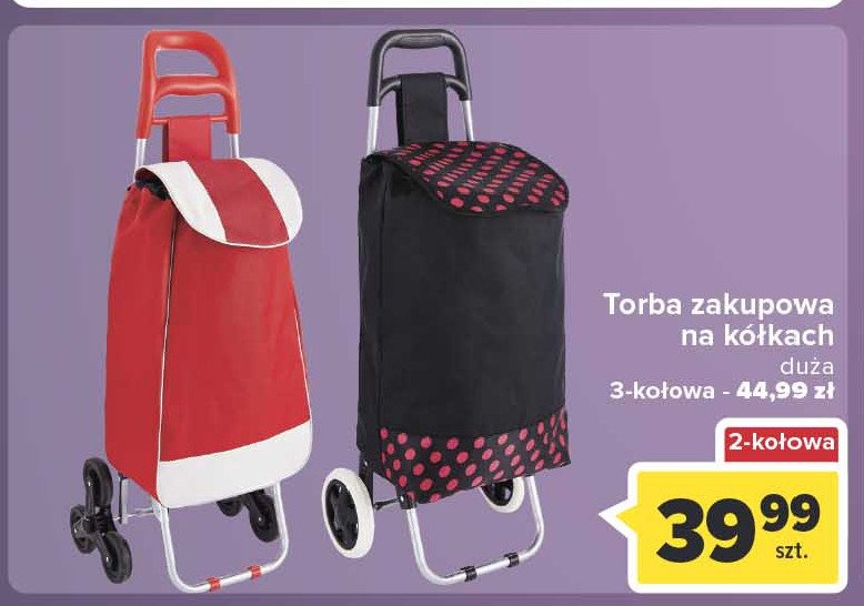 Torba zakupowa 3-kołowa promocja