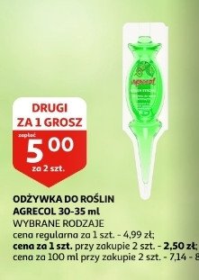 Odżywka do roślin zielonych Agrecol promocja