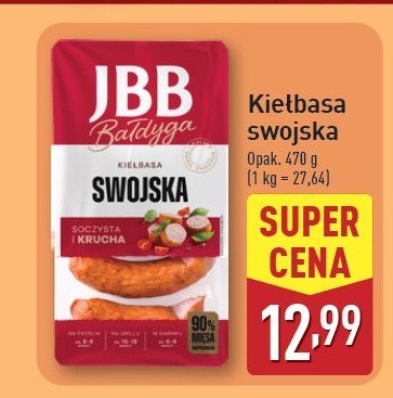Kiełbasa swojska Jbb bałdyga promocja