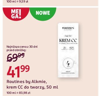 Krem do twarzy Routines promocja