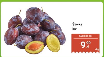 Śliwka luz promocja w Dino