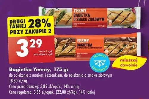 Bagietka ziołowa Yeemy promocja