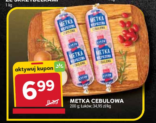 Metka cebulowa Łmeat łuków promocja w Stokrotka