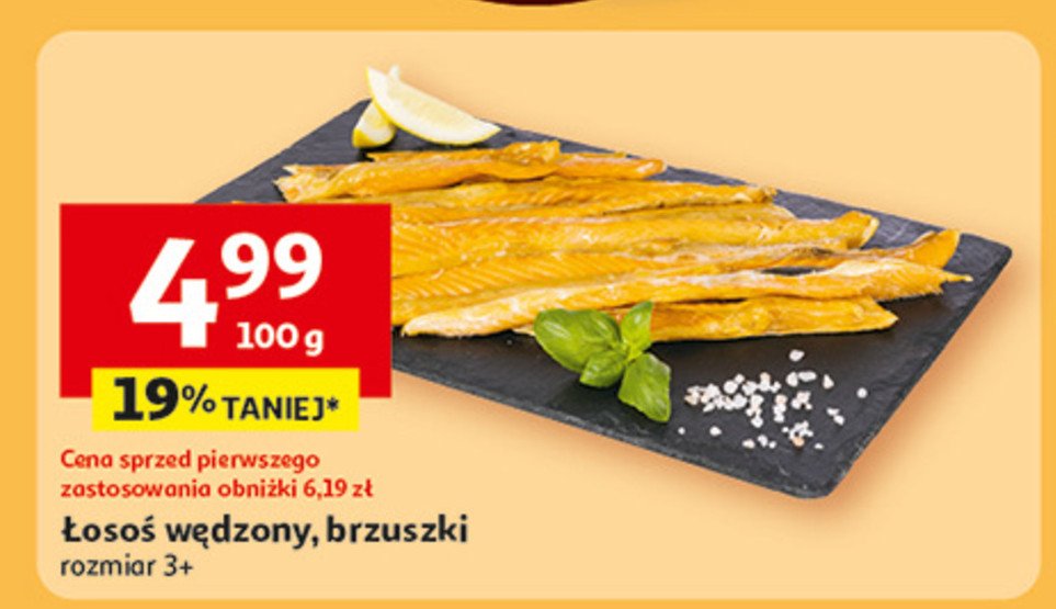 Łosoś wędzony brzuszki promocja