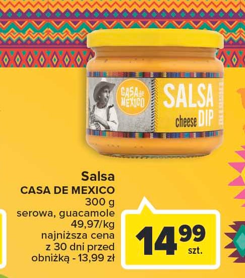 Dip salsa serowa Casa de mexico promocja