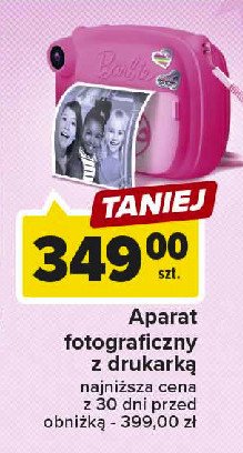 Aparat barbie z drukark膮 promocja