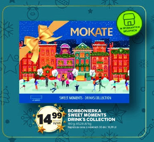 Bombonierka sweet moments Mokate promocja w Stokrotka