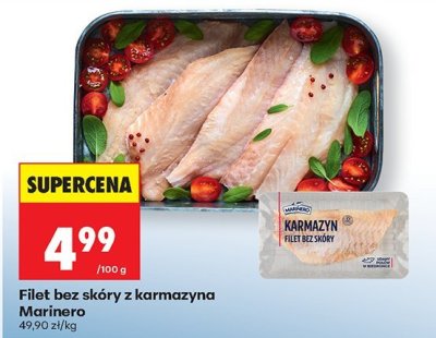 Filet bez skóry z karmazyna Marinero promocja w Biedronka