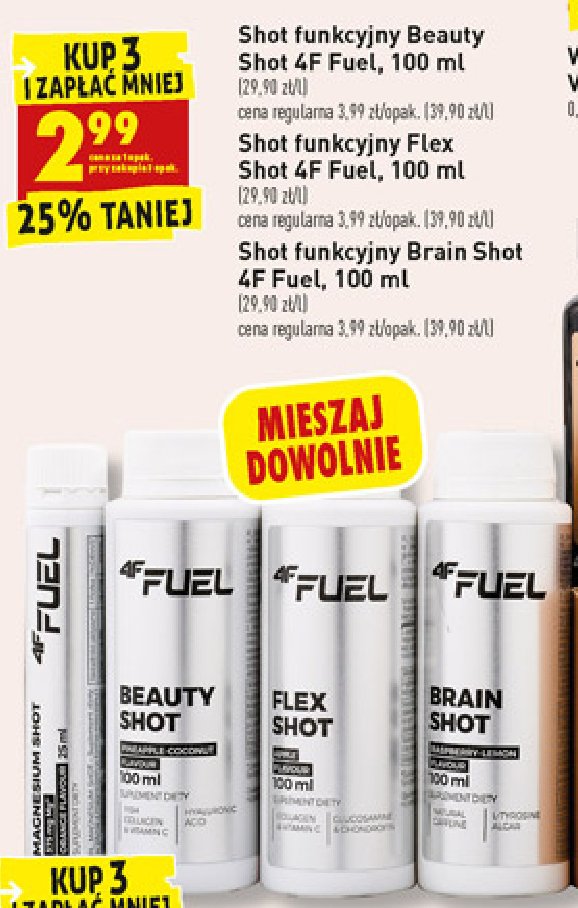 Flex shot 4f fuel promocja